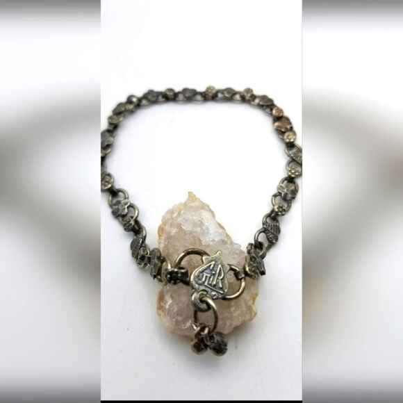 Sterling silver aged dungeon fairytale bracelet - Picture 1 of 2